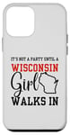 iPhone 12 mini It's Not A Party Until A Wisconsin Girl Walks In Wisconsin Case