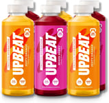 UPBEAT Protein Water Hydration - 6x 500ml, 3x Zesty Orange 3x Mixed Berry Taster