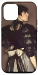 Coque pour iPhone 13 Pro Perle et argent : mère de James McNeill Whistler (1900)