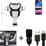 Car holder air vent mount for Motorola Moto G Fast cell phone mount