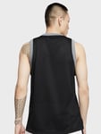 Nike Air Jordan Jumpman DNA Sport Logo Vest Tank Top Black Grey Size Medium
