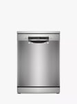 Bosch Series 6 SMS6ZCI10G Freestanding Dishwasher with PerfectDry, Silver Inox