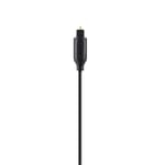 Belkin Gold-Plated Digital Optical Audio Cable Svart 1m