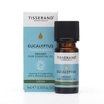 Tisserand Aromatherapy ,Eucalyptus - Organic Essential Oil ,Massage Oil, Aromatherapy Oil , Skin Oil, Oil For Diffuser ,100% Natural Pure Essential Oils ,9ml