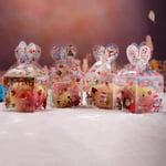 5pcs Transparent Candy Box Christmas Decoration Gift And Pac A8