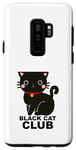 Coque pour Galaxy S9+ Black Cat Club