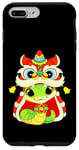 Coque pour iPhone 7 Plus/8 Plus Happy Lunar Chinese New Year 2025 Cute Baby Snake Dragon