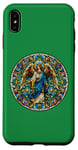 iPhone XS Max Stained Glass Saint Archangel Raphael Case