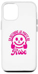 Coque pour iPhone 15 Octobre rose femme je porte du rose contre le cancer du sein