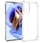 Motorola Moto G31, G41 4G TPU-deksel - Transparent