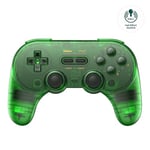 8Bitdo Pro 2 Bluetooth Controller for Switch, Hall Effect Joystick Update, Wireless Gaming Controller for Switch, PC, Android, and Steam Deck & Apple (Jade Green Edition)