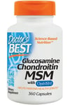 Doctor's Best - Glucosamine Chondroitin MSM with OptiMSM, 360 caps