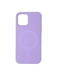 Essentials iPhone 12/12 Pro Silicone Mag Back Cover - Purple