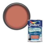 Dulux Paint Blood Orange Simply Refresh Feature One Coat Matt Emulsion 1.25L