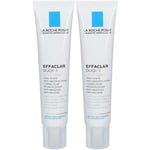 LA ROCHE POSAY EFFACLAR DUO(+) Unifiant light Crème 2x40 ml