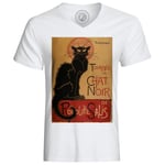 T-Shirt Tournee Du Chat Noir Steinlen Retro Vintage Affiches