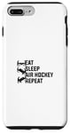 Coque pour iPhone 7 Plus/8 Plus Eat Sleep Air Hockey Repeat - Air Hockey