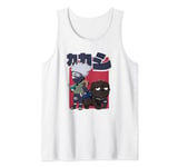 Naruto Shippuden Chibi Kakashi with Dogs Tank Top