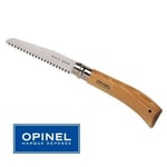 Scie à élaguer - OPINEL - N° 12 Nature - Lame inox - Manche 16.5 cm - Coupe nette et régulière