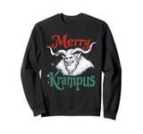 Merry Krampus Christmas Ugly Monster Men Women Kids Funny Sweatshirt