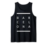 Explore the Essence of Barcelona Spain Urban Design Tank Top