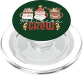 Hot Cocoa Crew Père Noël renne bonhomme de neige chocolat PopSockets PopGrip pour MagSafe