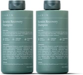 Mens Hair Thickening Shampoo Rehydrate Repair Damaged Roots Lumin 2x 275ml Grow