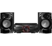 PANASONIC SC-AKX320E-K Bluetooth Megasound Party Hi-Fi System - Black, Black