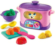 LeapFrog Choppin' Fun Learning Pot, Pink, Roleplay Kitchen Toy for Children