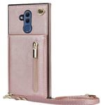 Zipper halskjede deksel Huawei Mate 20 Lite - Rose