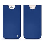 Pochette cuir Apple iPhone 8 Plus - Pochette - Bleu - Cuir lisse - Neuf