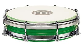 Meinl Percussion Samba Floatune Tamborim - Small Percussion Instrument with Synthetic Head - Diameter 6 Inches - ABS Plastic, Green (TBR06ABS-GR)