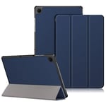 DINGGUAGUA Coque Samsung Galaxy Tab A9+ Plus 11 Pouces 2023 Cover (SM-X210/X215/X216) étui Mince Multi-Angles de étui Folio avec Fonction Veille/réveil Automatique Case,Bleu foncé