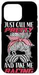 iPhone 16 Pro Racing Race Sunglasses Girl Just Call Me Pretty And Take Me Case