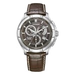 Citizen Men's Analog Analogue Watch with Leather Strap BL8160-07X