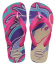 Havaianas Kids Unicorn Fantasy Flip Flop Sandal, Multi, Size 1-2 Older