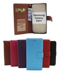 New Standcase Wallet Samsung Galaxy S24 Plus 5G (SM-S926B/DS) (Svart)