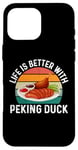 iPhone 16 Pro Max Funny Peking Duck Food Lover Case