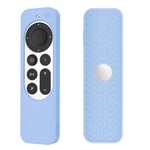 Trolsk Pattern Silicone Case (Siri Remote gen 3/2) - skal - Blå