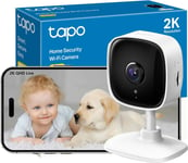 Tapo 2K Indoor Security Camera, Dog Camera,Baby Monitor, Motion Detection, 2-Wa