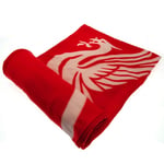 Liverpool FC Pulse Design Soft Fleece Blanket Red Polyester Official Merchandise