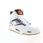 Reebok Pump TZ Mens White Leather Lace Up Lifestyle Sneakers Shoes