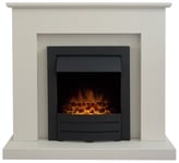 Adam Fareham With Colorado Electric Freestanding Fire Suite