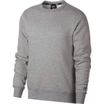 Nike Men's M NK SB CREW ICON FLC ESSNL Long Sleeved T-Shirt, Dark Grey Heather/Black, Small