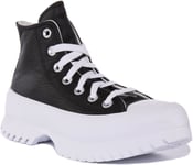 Converse A03704C CT All Star Lugged 2.0 Hi Top Womens Trainer Black UK 3 - 8