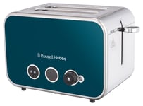 Russell Hobbs Distinctions 2 Slice Ocean Blue Toaster 26431