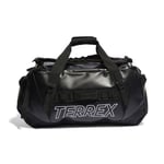 adidas Terrex Duffel Bag M - Unisex Svart Ryggsekk for Løping og Trening, Romslig og Praktisk Design