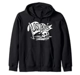 Disney Peter Pan The Lost Boys Skull Clan Banner Zip Hoodie