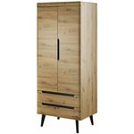 Armoire Nordy 80 Cm Couleur Bois