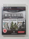 METAL GEAR SOLID HD COLLECTION SONY PLAYSTATION 3 (PS3) UK (NEUF - BRAND NEW) JE